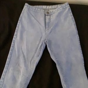 Light blue jeggings